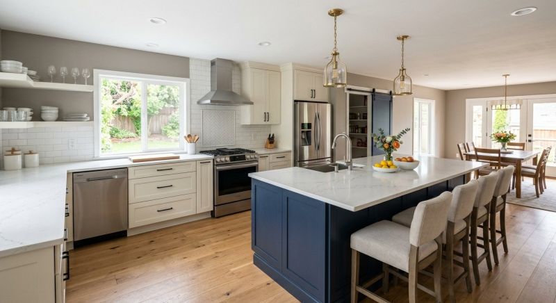 Cherry Cabinet Remodeling in Hendersonville, TN