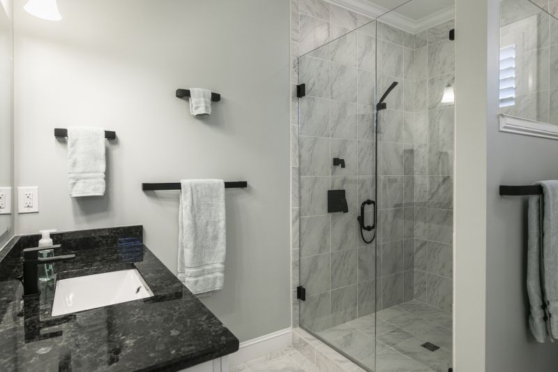 Granite Shower Installation in Framingham, MA